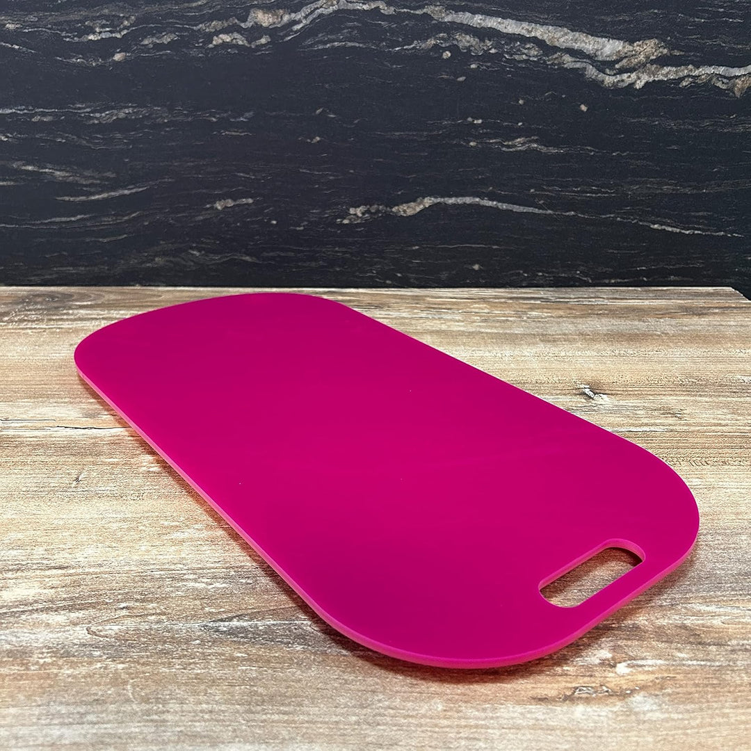 Gleitbrett aus Acryl für Bosch Cookit und viele weitere Küchengeräte | pink | 46x23cm | hochwertige