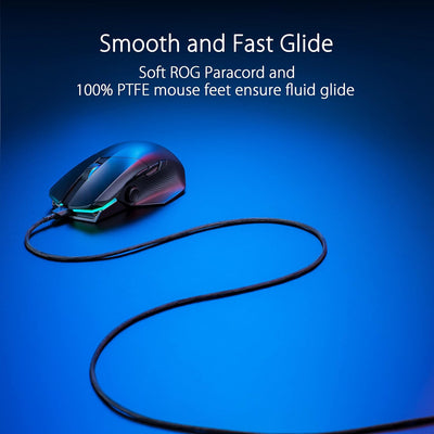 ASUS ROG Chakram X Origin kabellose RGB Gaming Maus (ROG AimPoint-Sensor, 36.000 dpi, Polling-Rate 8