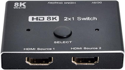 ChenYang CY HDMI Ultra-HD Konverter 8K@60hz kompatibler 2.1 Switch 2-IN-1-OUT UHD Hub Unterstützt HD