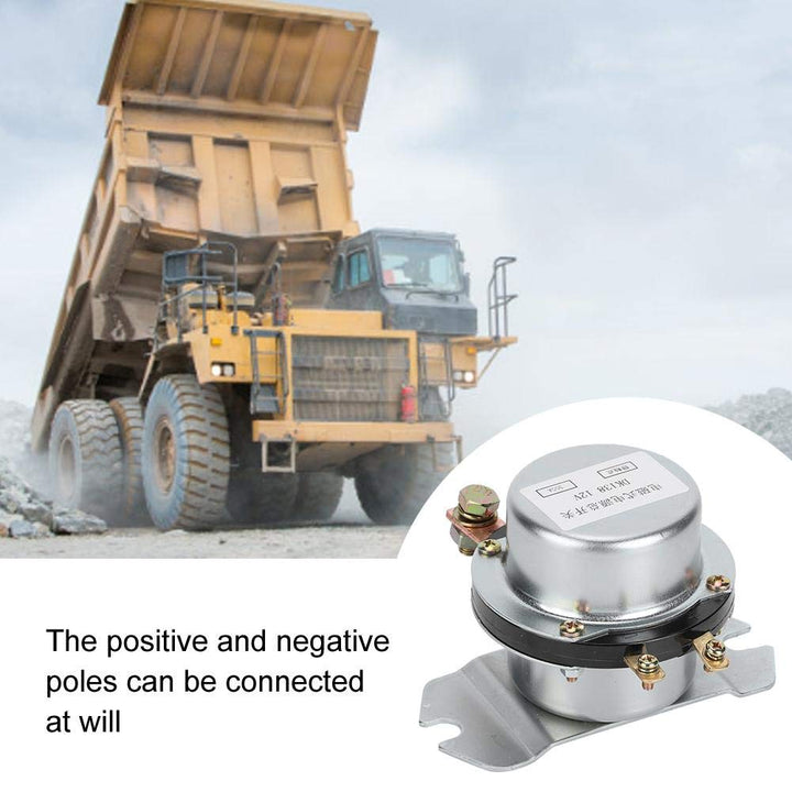 Qiilu 12V 300A DK238 Schaltrelais, Auto-Gesamtleistungsschalterrelais Baggerrelais für Baumaschinenf