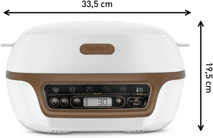 Tefal Cake Factory Smart-Kuchenmaschine, Gerät, Backen, Backen, Brotmaschine, Muffins, 4 Formen, 5 P