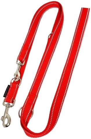 Hundeleine reflektierend grosse Hunde Doppelleine 2m / 2,40m / 2,80m / 3,50m / 5m verstellbar Made I