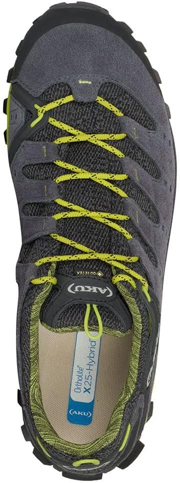 AKU Herren Alterra Lite GTX Wanderschuhe 41 EU Anthracite Lime, 41 EU Anthracite Lime