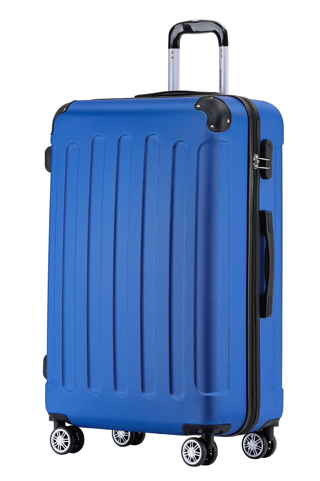 BEIBYE Hartschalen-Koffer Trolley Rollkoffer Reisekoffer Sicherheit Zahlenschloss Zwillingsrolle ABS