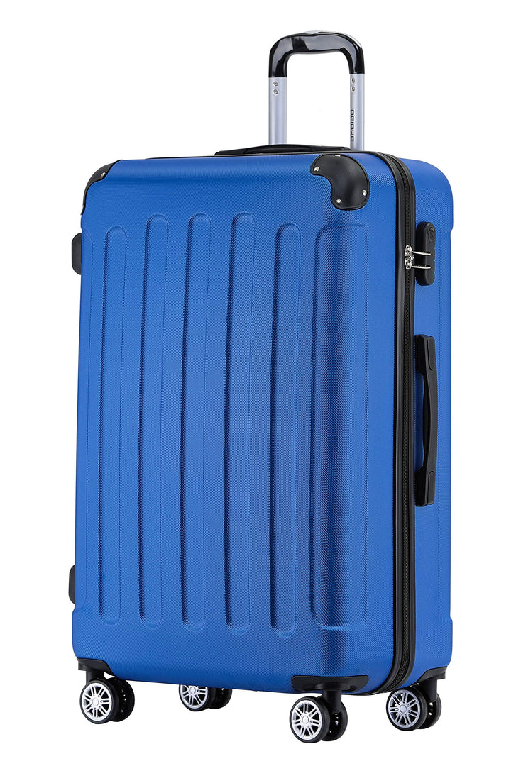 BEIBYE Hartschalen-Koffer Trolley Rollkoffer Reisekoffer Sicherheit Zahlenschloss Zwillingsrolle ABS