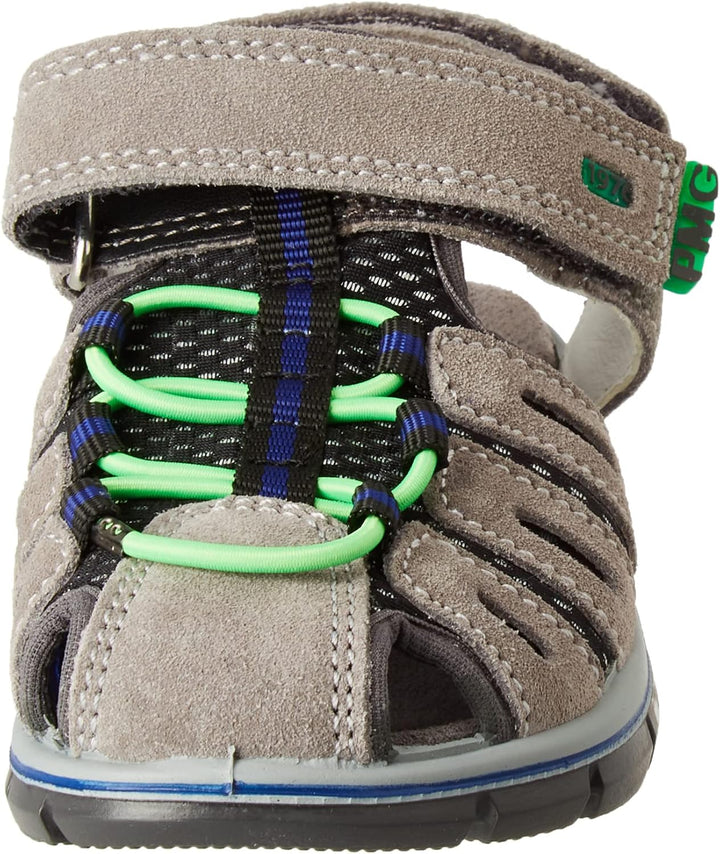 PRIMIGI Unisex Kinder Ptv 18900Sandale 30 EU Gri Nero Arg, 30 EU Gri Nero Arg