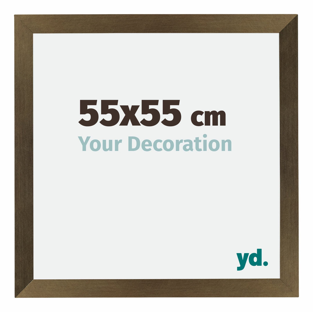 yd. Your Decoration - Bilderrahmen 55x55 cm - Bilderrahmen aus MDF mit Acrylglas - Antireflex - Ausg
