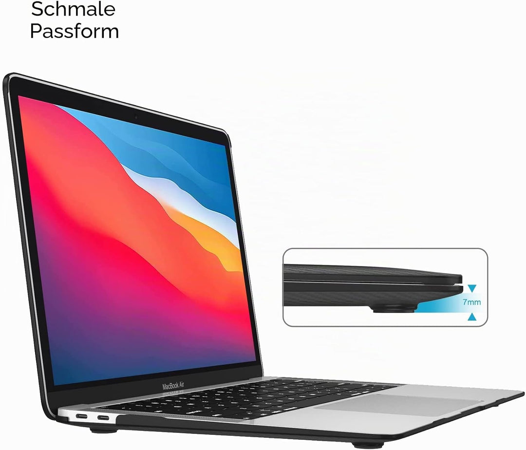 Fintie Hülle kompatibel mit MacBook Air 13 (2018-2020 Version) A2337(M1)/A2179/A1932, Ultradünne Har