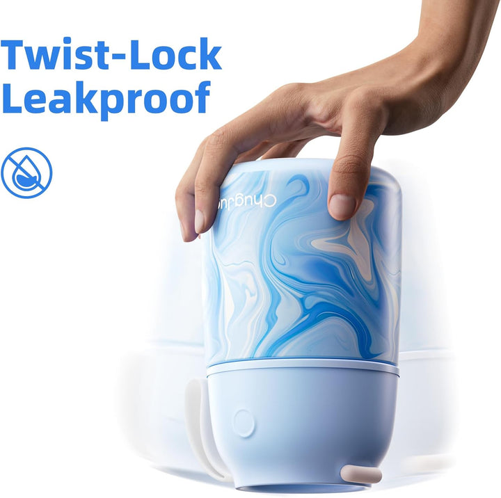 Thermobehälter für Essen 750ml, Edelstahl Thermobecher für Essen Warmhaltebehälter mit Löffel, Ausla
