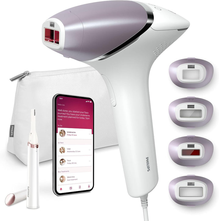 Philips Lumea Prestige IPL Haarentfernungsgerät BRI949 [Spanische Version] – Lichtbasierte Haarentfe