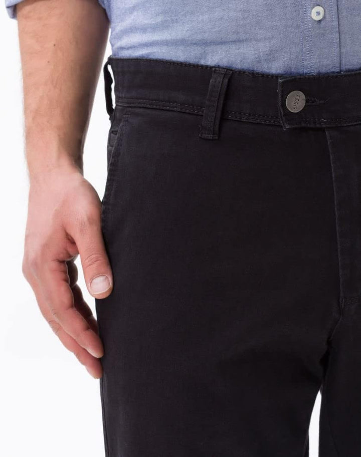 EUREX by Brax Herren Jeans Hose Jim 316 Stretchdenim Darkblue 32 Schwarz, 32 Schwarz