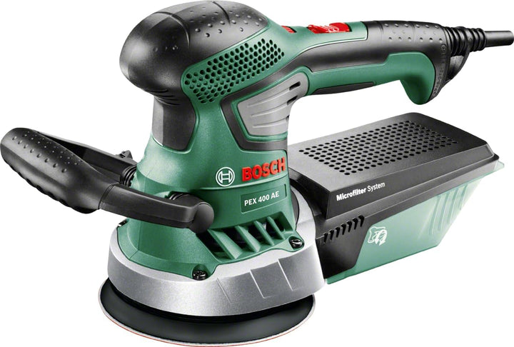 Bosch Exzenterschleifer PEX 400 AE (370 Watt, im
