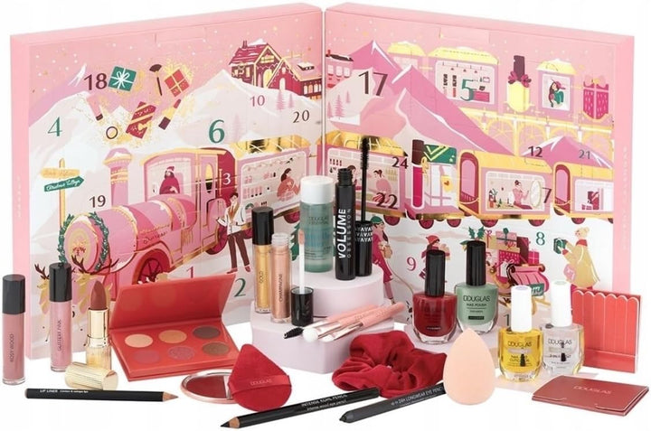 DOUGLAS ADVENTSKALENDER CHRISTMAS 2023 MAKE-UP ADVENT CALENDAR FRAUEN + MÄDCHEN ADVENT KALENDER - 24