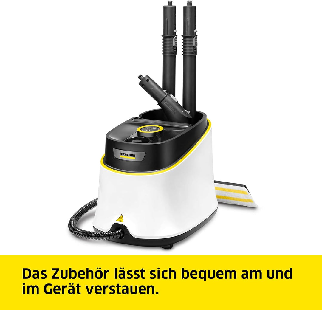 Kärcher Dampfreiniger SC 3 Deluxe, Dampfdruck: 3,5 bar, Aufheizzeit: 30 s, Leistung: 1.900 W, Fläche