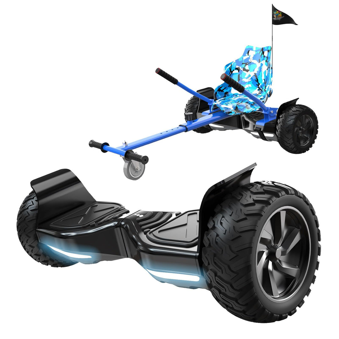 RCB Hoverboards SUV mit Sitz Hoverboards Off-Road, App-fähige Bluetooth Hoverboards, 8,5 '' Hummer +