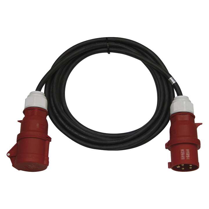 EMOS CEE-Verlängerungskabel 20m 5-polig Stecker, 5X 32 A / 400V / 22 000 W, 4 mm2, IP44 wasserdichte