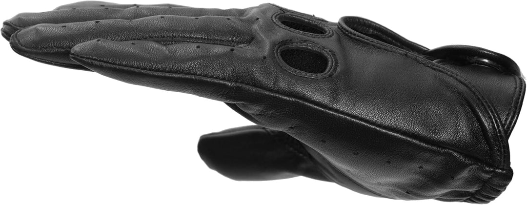 Pratt and Hart RS6738 Herren-Lederhandschuhe von Silverstone XXL Schwarz, XXL Schwarz