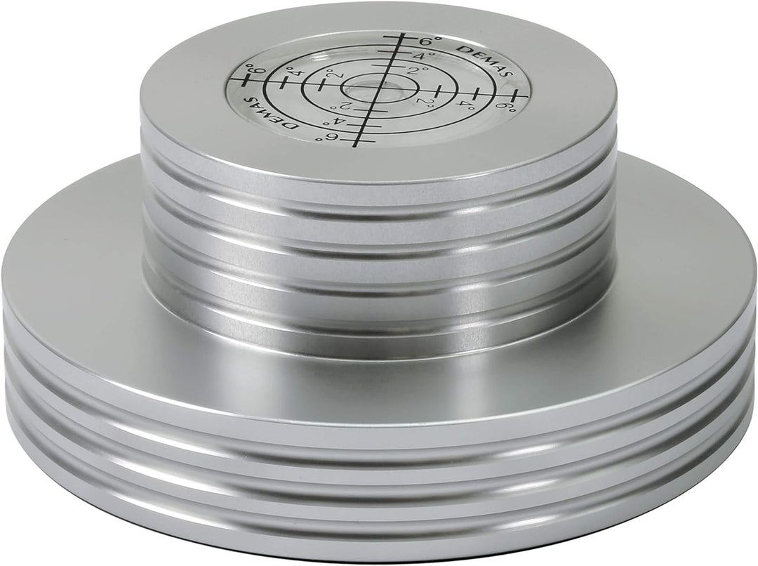 Dynavox Plattenspieler-Stabilizer PST300, Auflagegewicht mit Libelle aus Aluminium für Plattenspiele