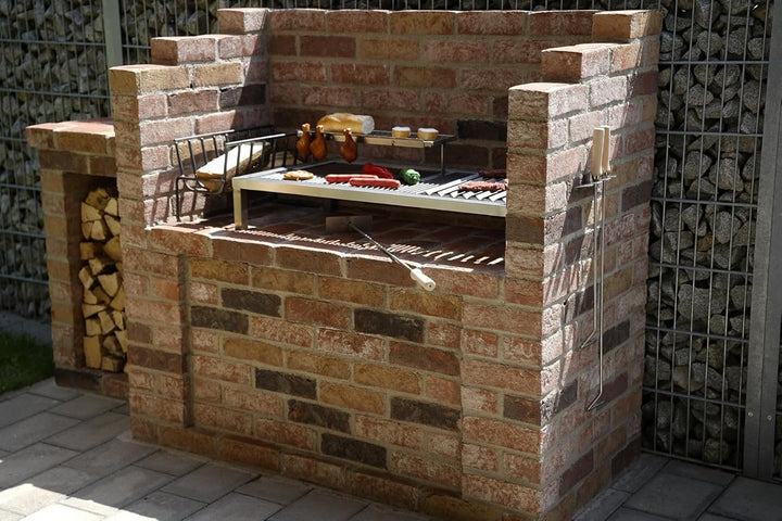 Aschekratzer 80 cm XXL Edelstahl (Aschekratzer 80cm), Aschekratzer 80cm