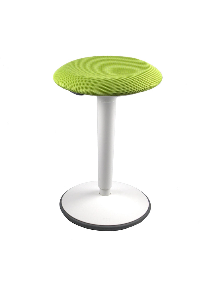 Sedus se:fit, Ergonomischer Hocker, Stehhocker, Stehsitz, Stehhilfe, Grün, Grau, Kunststoff, Gummifu