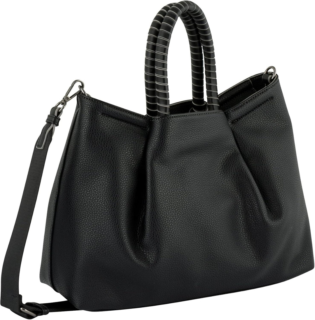 Gabor Damen Andie Shopper Schwarz, Schwarz