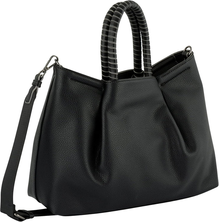 Gabor Damen Andie Shopper Schwarz, Schwarz