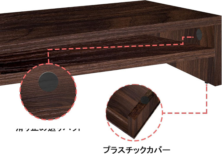 Bestier Monitorständer aus Holz, PC-Bildschirmständer für Schreibtisch, TV-Stand, Desktop-Laptop-Stä