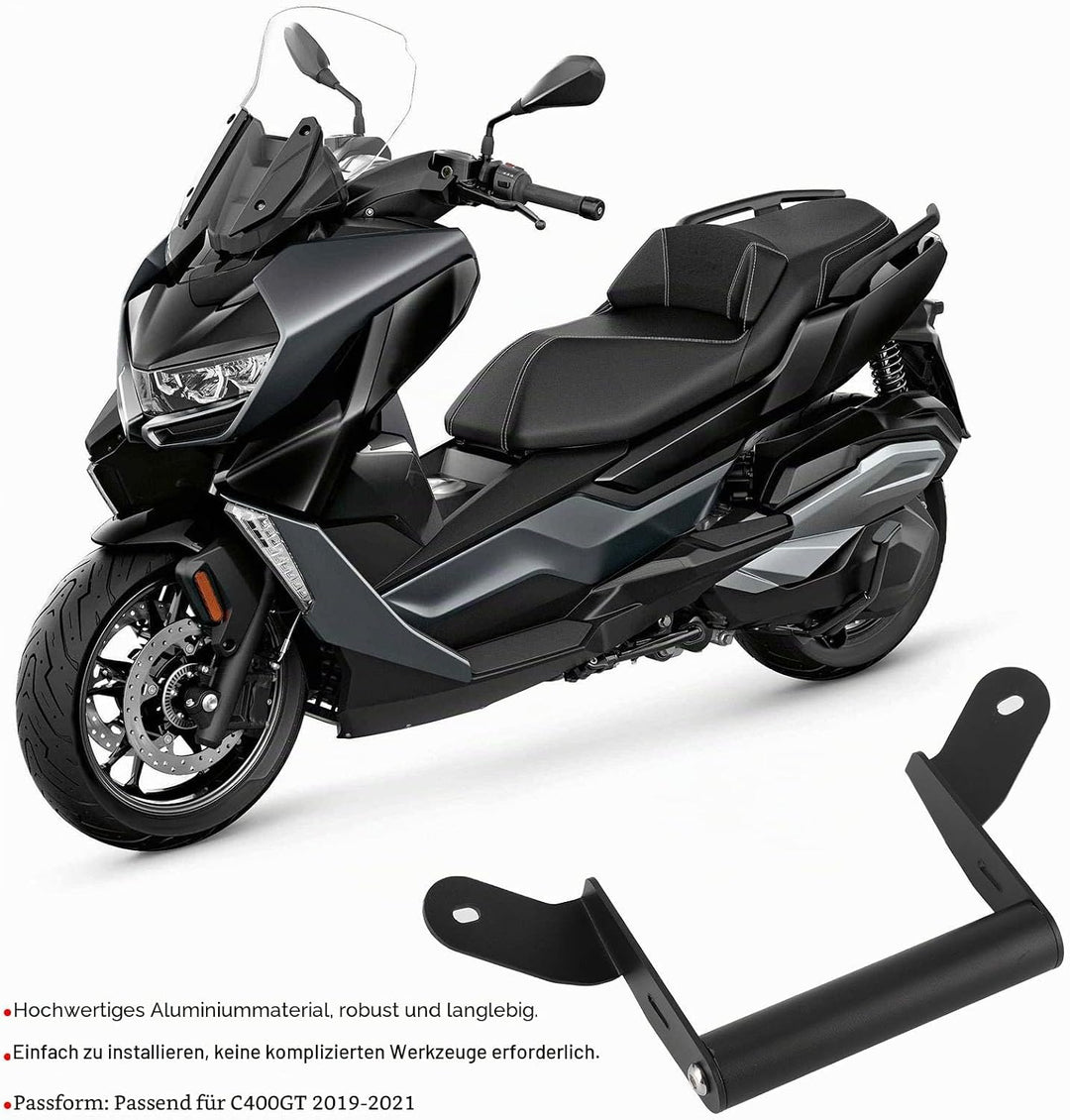 Aramox telefonständers Motorrad Telefonhalter Montagestange, 0,8 Zoll Motorrad GPS Halterung Halteru