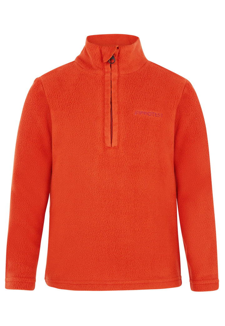 Protest Toddler Boys 1/4-reissverschluss PRTPERFECT TD 92 Burnt Orange, 92 Burnt Orange