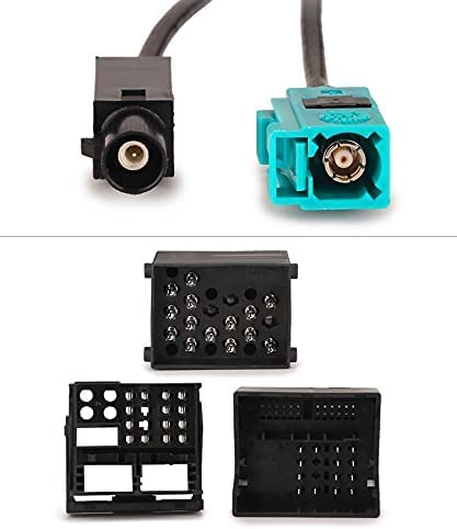 Erisin BM6M Extension Power 6M Kabelbaum Kabel 12 Pin Stecker 6M Strom&Radio Verlängerungskabel für