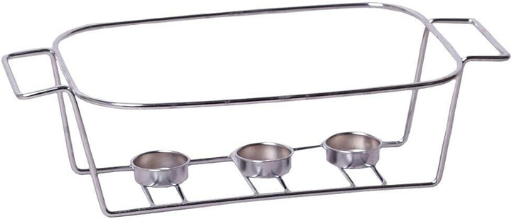 4BIG.fun Speisewärmer aus Keramik 2 L Chafing Dish Buffet-Set Keramik-Chafer Buffetwärmer Warmhalteb