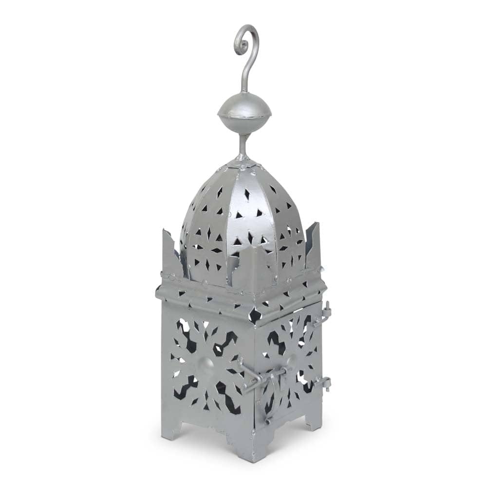 Marokkanische Laterne Silber Small Arub