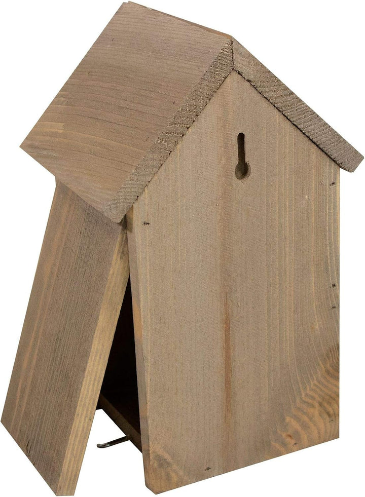 mgc24 Nistkasten - wetterfester Vogelnistkasten aus Holz, Vogelhaus für heimische Wildvögel, 15,5 x