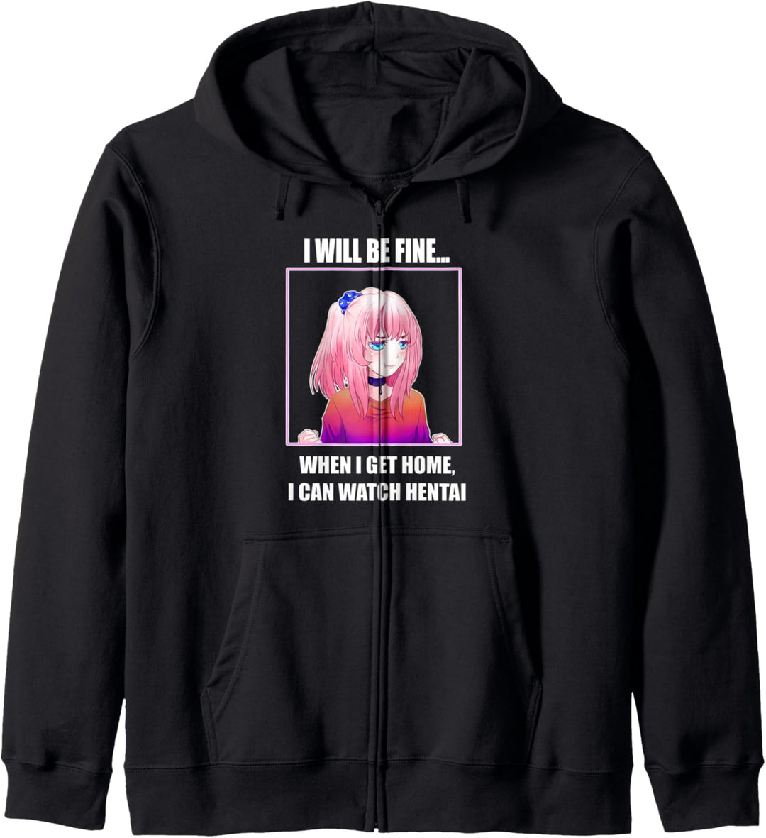 Hentai Lustige Anime Geschenke Für Anime Fans Und Otaku Kapuzenjacke