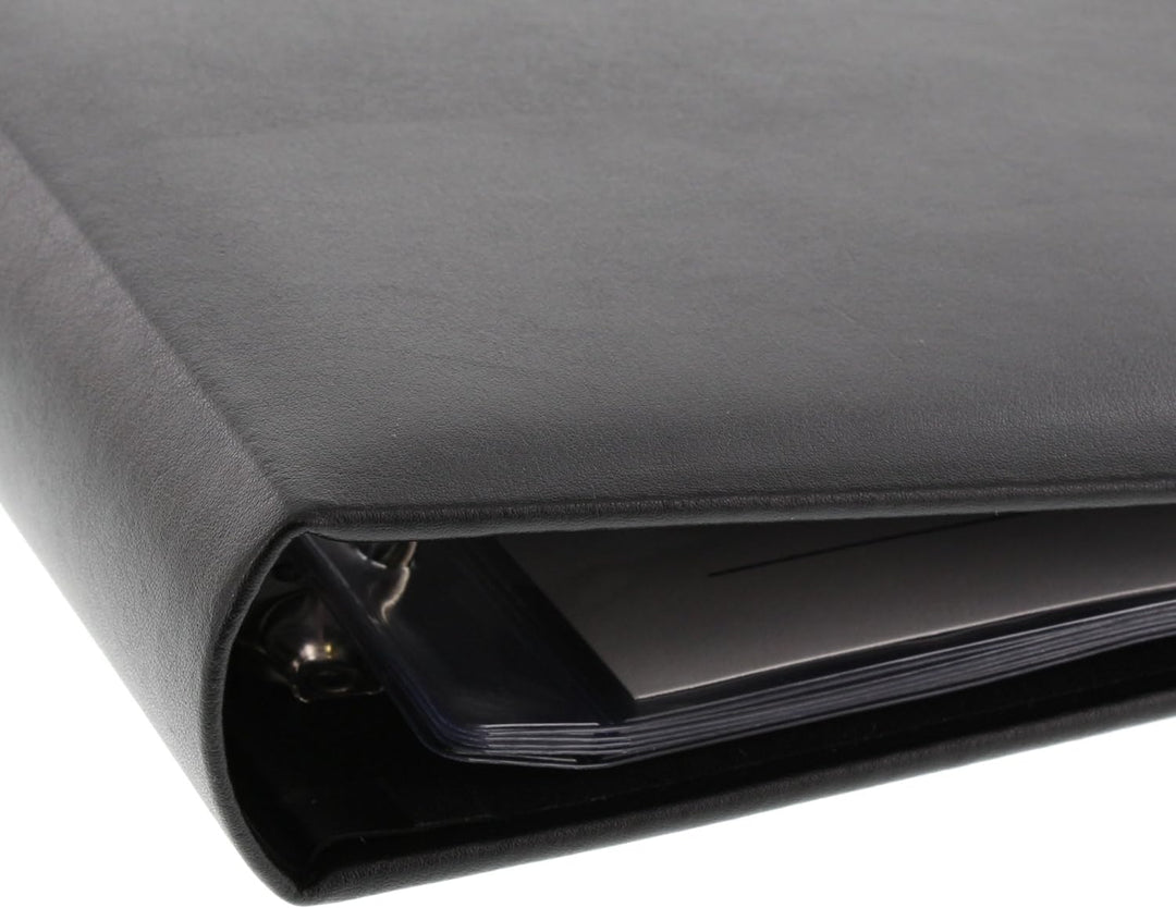 goldbuch 54958 Dokumentenmappe, Mappe für DIN A4 Unterlagen, Ringbuchmappe inklusive 5 Sichthüllen,