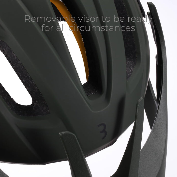 BBB Cycling Fahrradhelm für Herren und Damen Mountainbike und Rennrad mit Abnehmbares Visier und Ins