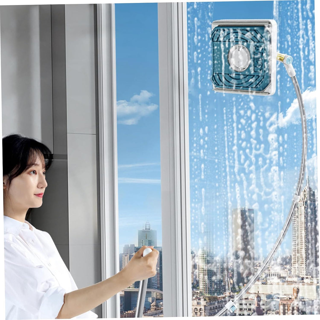 Reinigungswerkzeuge | Aussen Fensterreiniger Werkzeug, 2-in-1-ausziehbarer Fensterreiniger mit 360 °