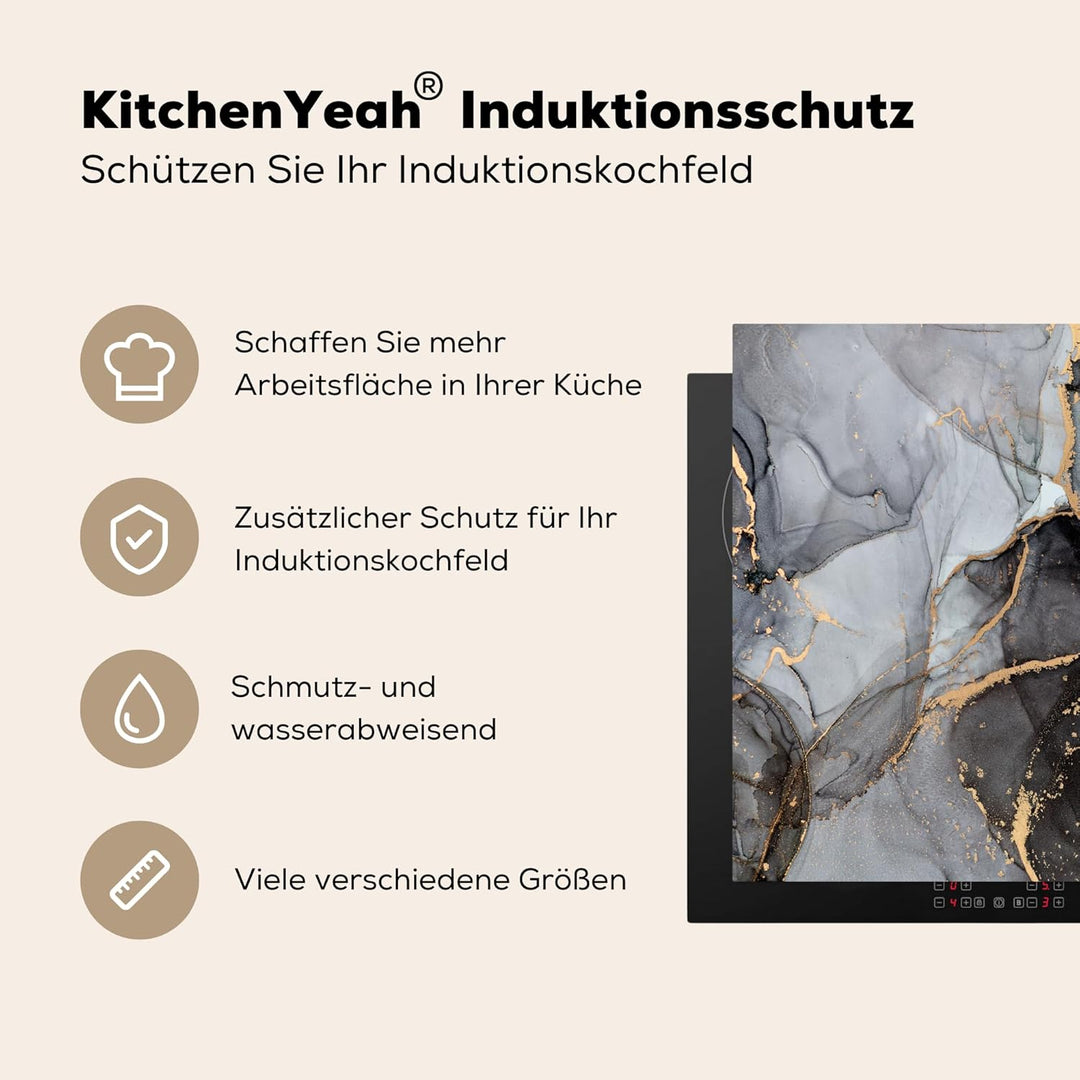 Herdabdeckplatte Einteilig Küche Ceranfeld Abdeckplatte Cerankochfeld Abdeckung Induktionskochfeld S