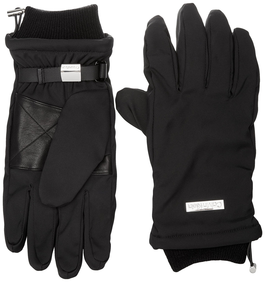 Calvin Klein Herren Tech Gloves Handschuhe, Ck Black, One Size