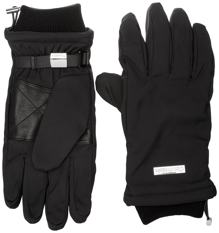 Calvin Klein Herren Tech Gloves Handschuhe, Ck Black, One Size