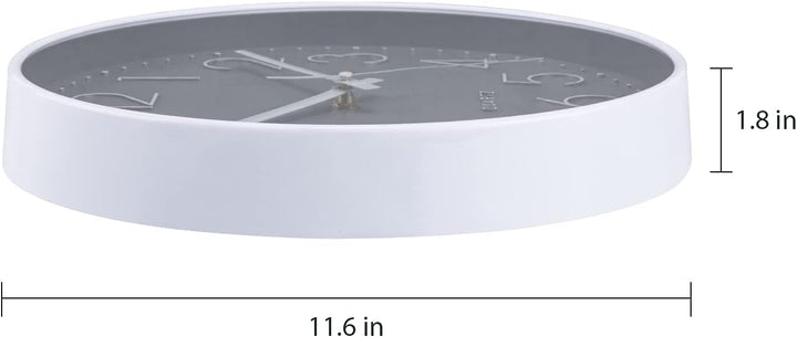 Wanduhr Ohne Tickgeräusche Lautlos Küchenuhr 30cm Quarz Gross Batterie Betriebene Wanduhr Einfach zu
