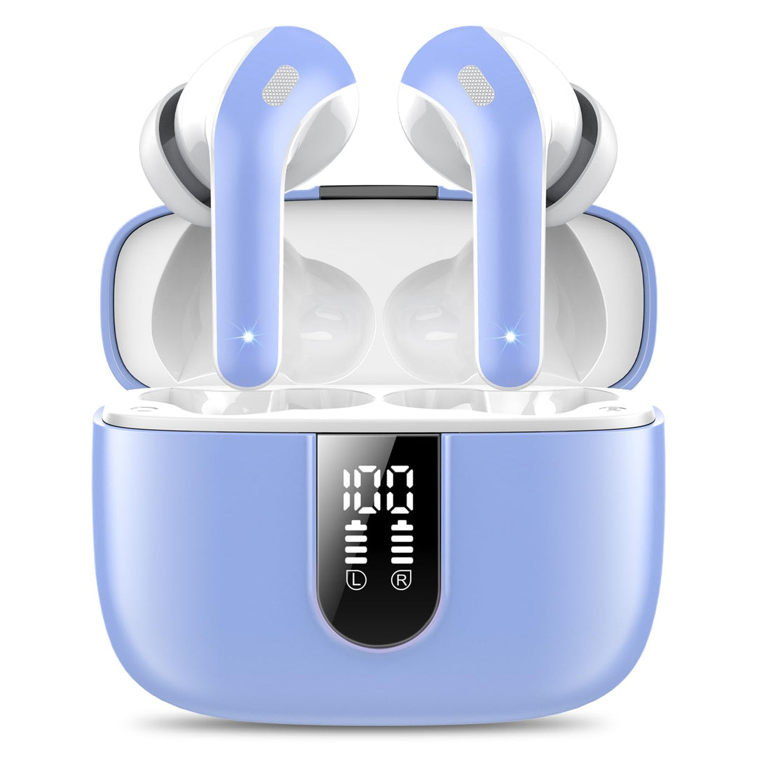 Bluetooth Kopfhörer, In Ear Kopfhörer Kabellos Bluetooth 5.3 mit 50H Tiefer Bass, 2024 Neue Kabellos