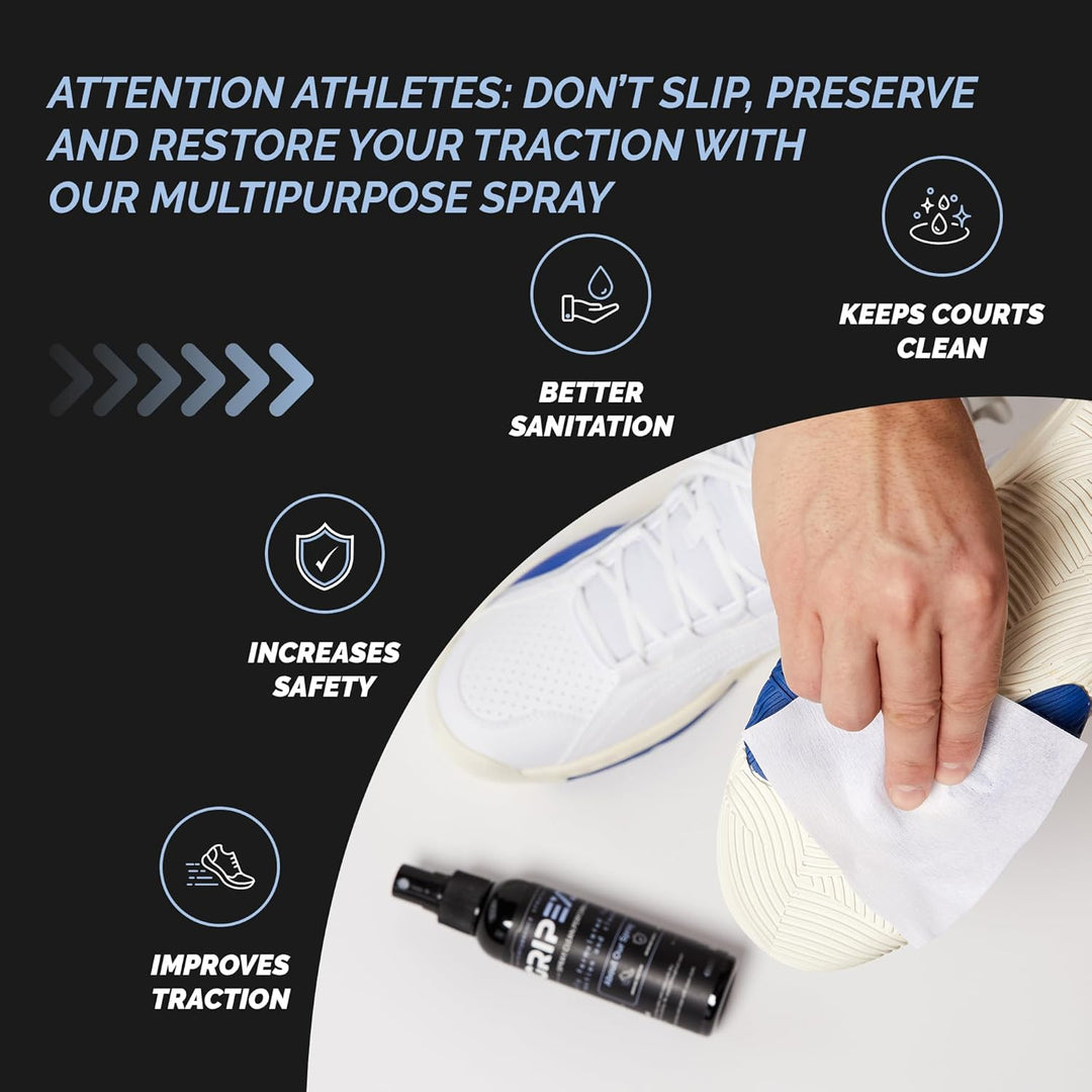 GRIPEXX 2-in-1-Sportschuh-Griffspray, bietet Traktion und verjüngt die Sohlen. Mehrzweck-Griffspray