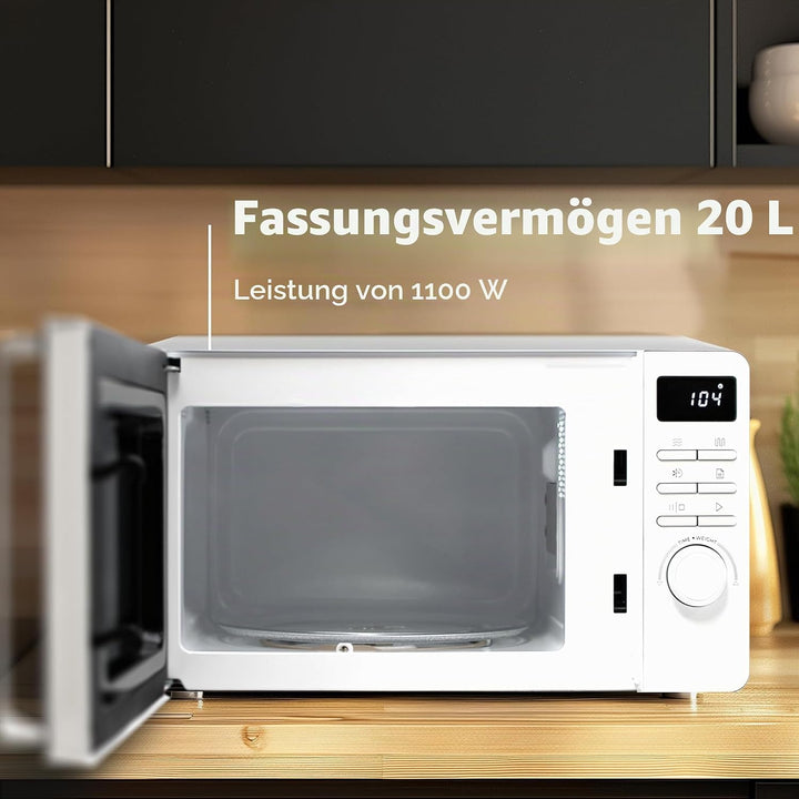 Mikrowelle EVVO M20, Weiss