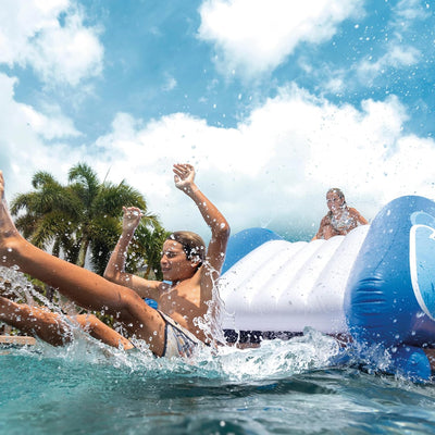 Intex 58849 - Aufblasbare Wasserrutsche, 48.6 x 27.7 x 57.0 Zoll, Quadratisch, Mehrfarbig, 6 Jahre b