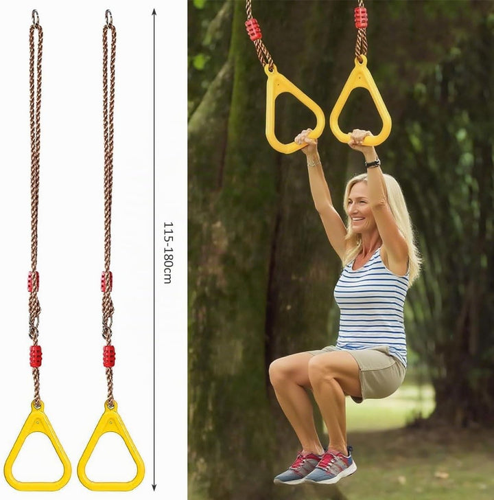 Trapez Schaukel Turnringe Kinder, Turnringe Outdoor Kinder Turn Ringe, Turnringes Schaukel Ringe für