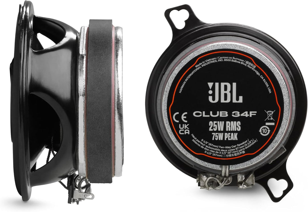 JBL Club Gen3 34F 3.5'' (8.7cm) Lautsprechersatz Koaxial