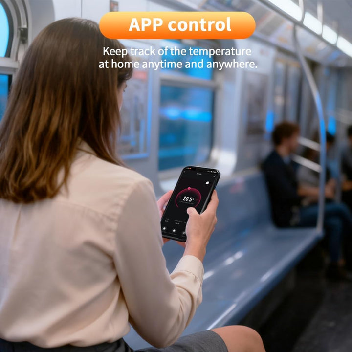 AR331-WZ Smart Heizkörperthermostat ZigBee, Energieeinsparung, Heizungssteuerung per App (Smart Life