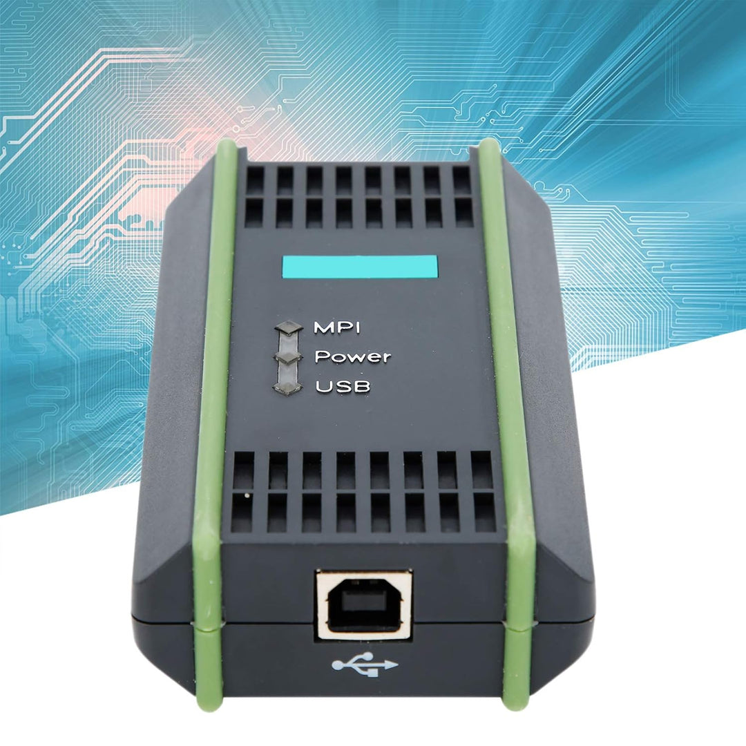 lyrlody 6GK1571 0BA00 0AA0 USB-MPI SPS-Programmierkabel PC-Adapter fürS7 300 mit Weichem Draht, Opti