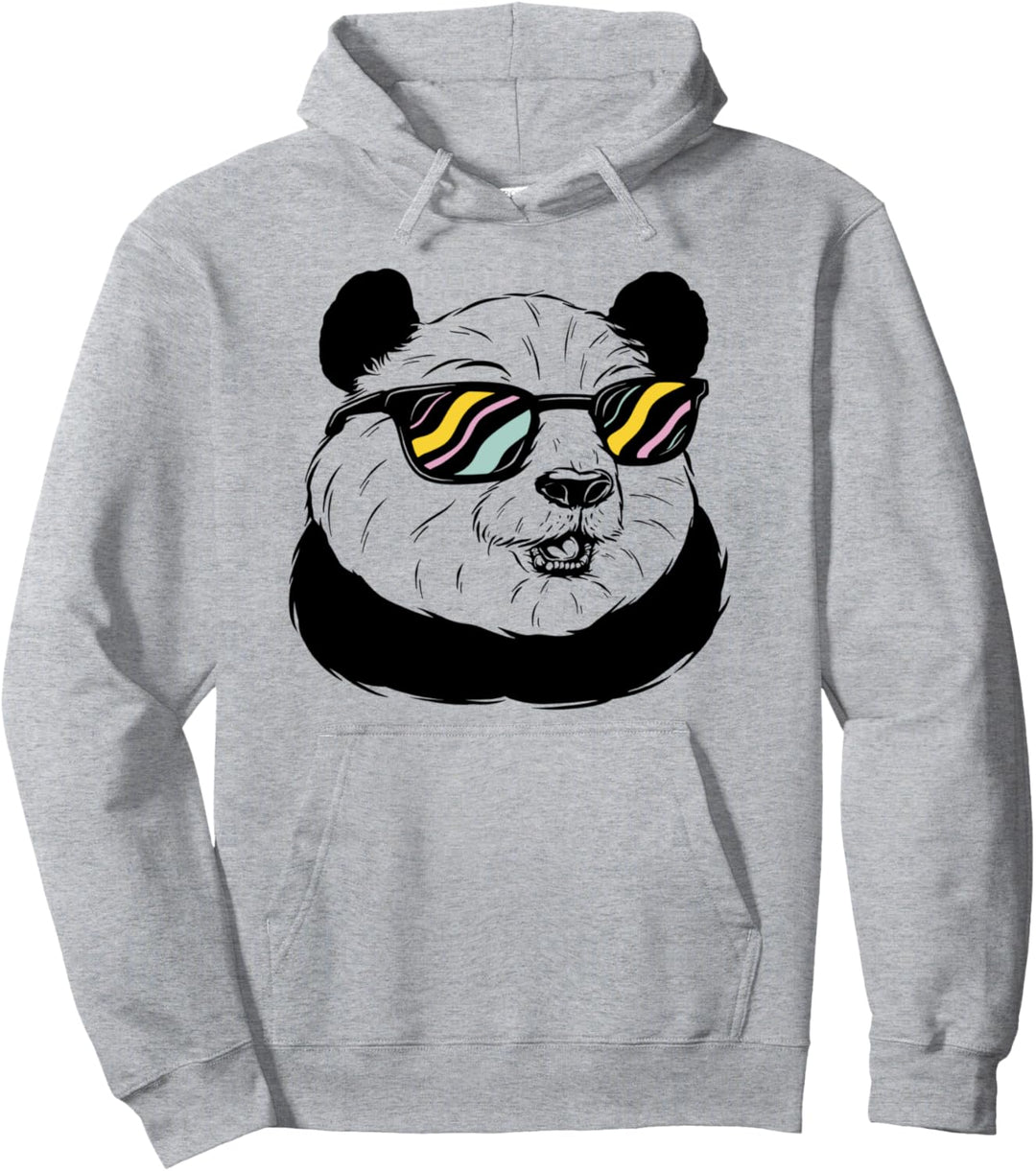 Chill Panda Mit Sonnenbrille Für Pandabär Fans Pullover Hoodie
